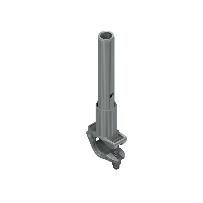 ROHRVERBINDER MIT HALBKUPPLUNG