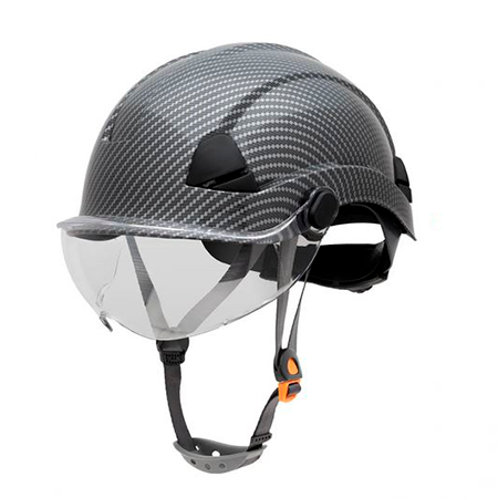 BLACK SERIES Schutzhelm mit INTEGRIERTEM SCHUTZVISIER