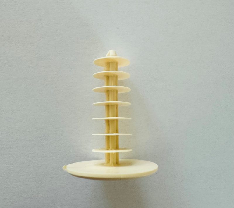 ABDECKKAPPE KURZ (RUNDLAMELLE) | 14 x 40 mm I BEIGE