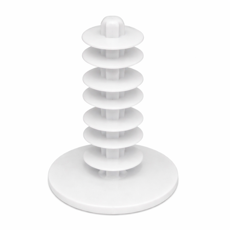 Weiße Kunststoff-Dübel